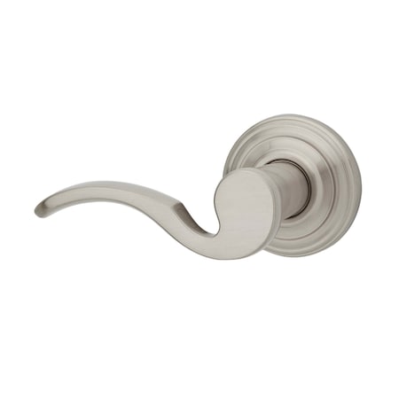 Kwikset Brooklane Half Dummy Lever, Satin Nickel 788BRLLH-15